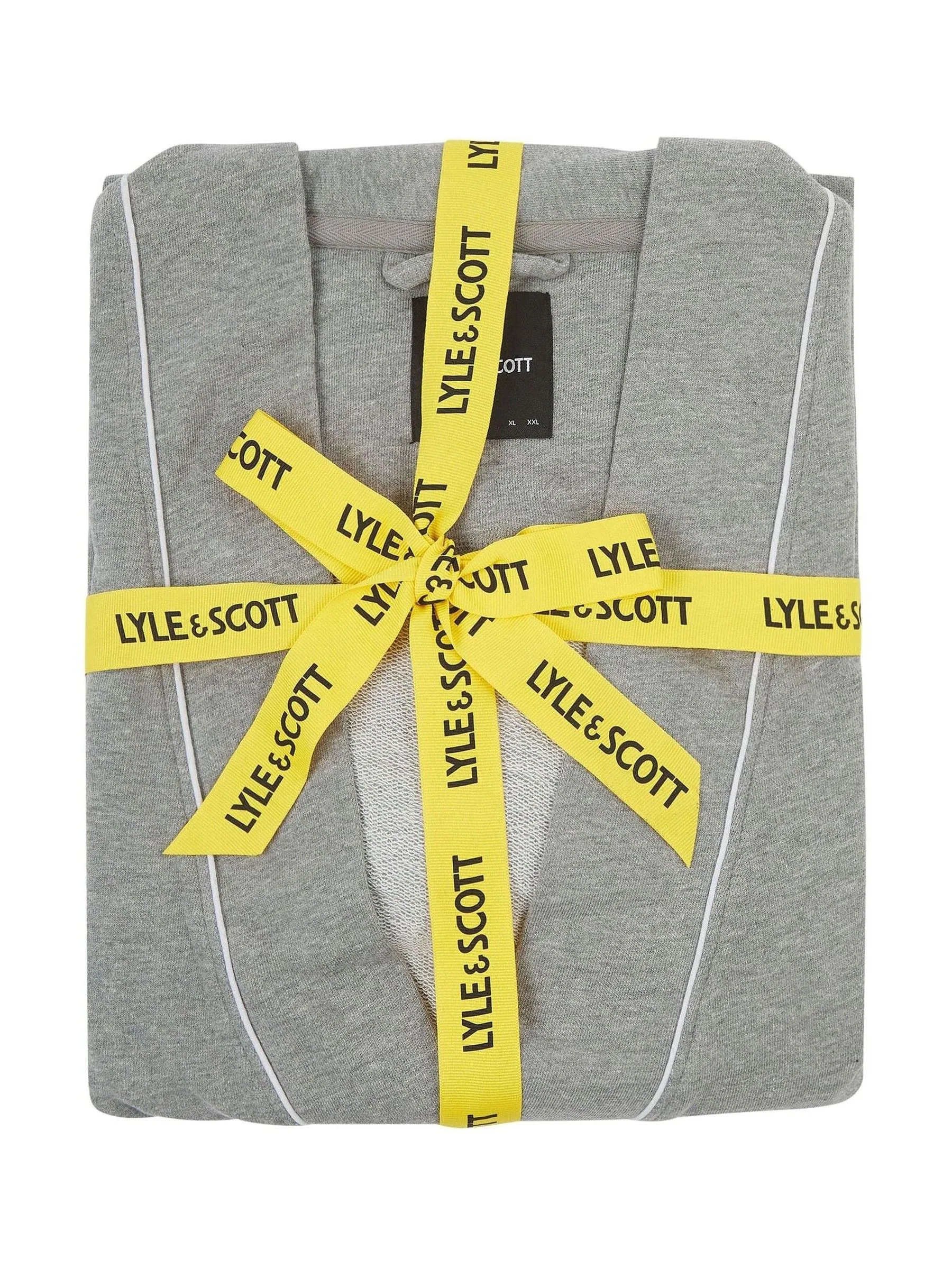 Grijs - Lyle & Scott Kobe Kimono Robe