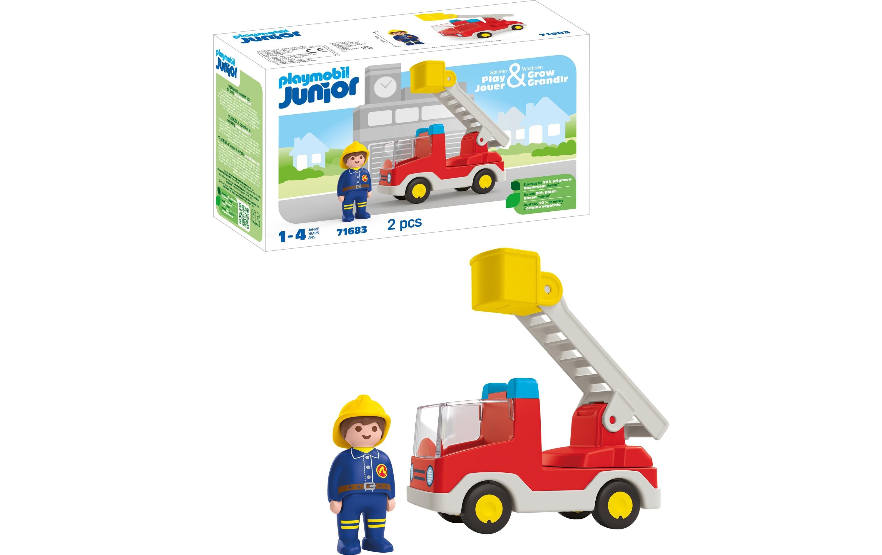 Junior Feuerwehrleiterfahrzeug 71683Figuren-Set für Kinder