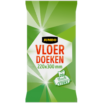 Jumbo Vloerdoeken 20 Stuks