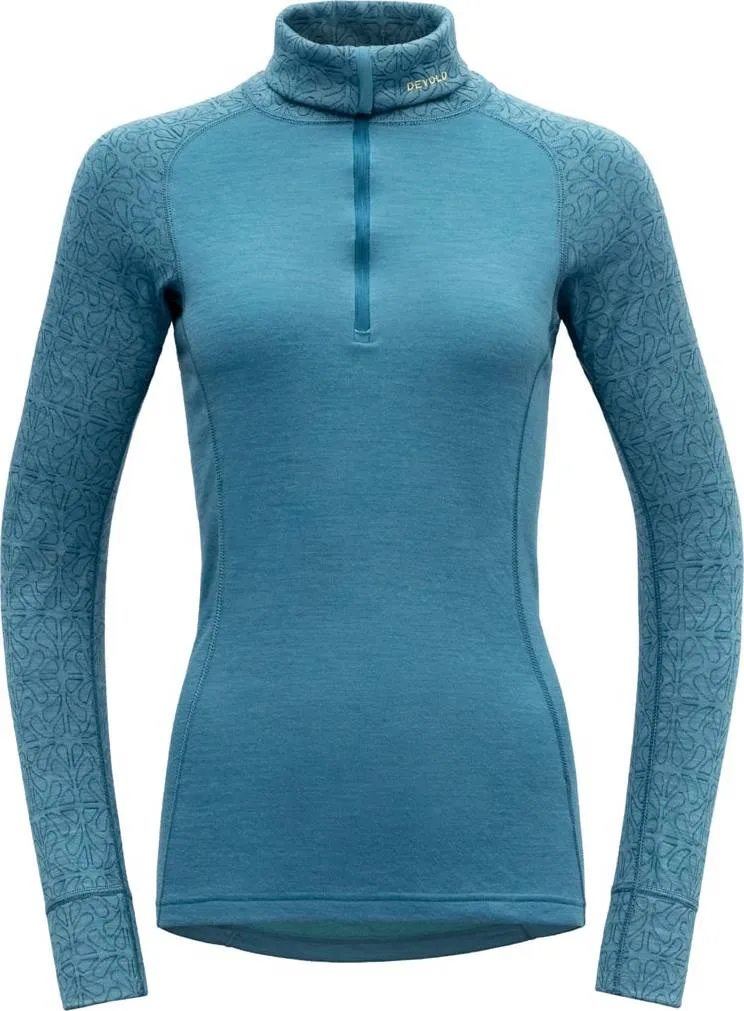 Devold Women's Duo Active Merino 210 Zip Neck Moon