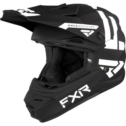 Casque cross FXR LEGION BLACK/WHITE ENFANT - Noir / Blanc