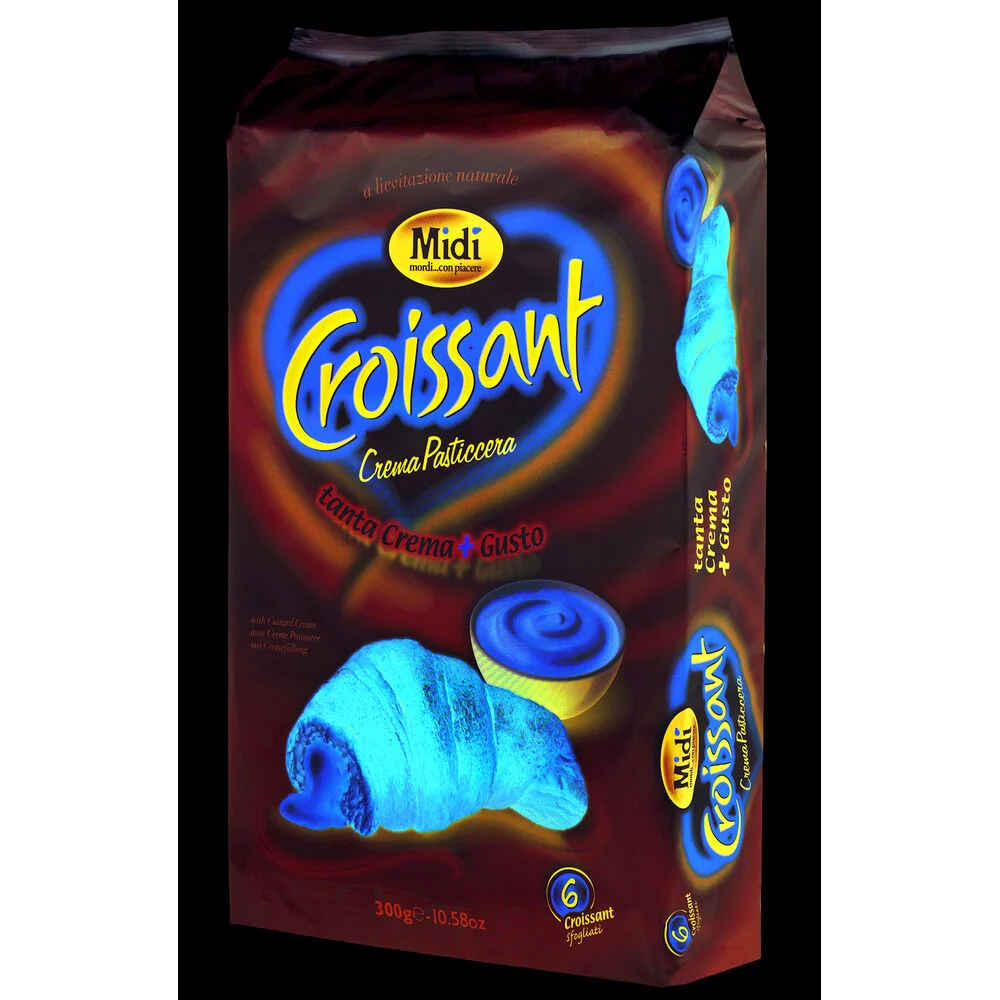 Croissant fourré crème vanille 6x50gr