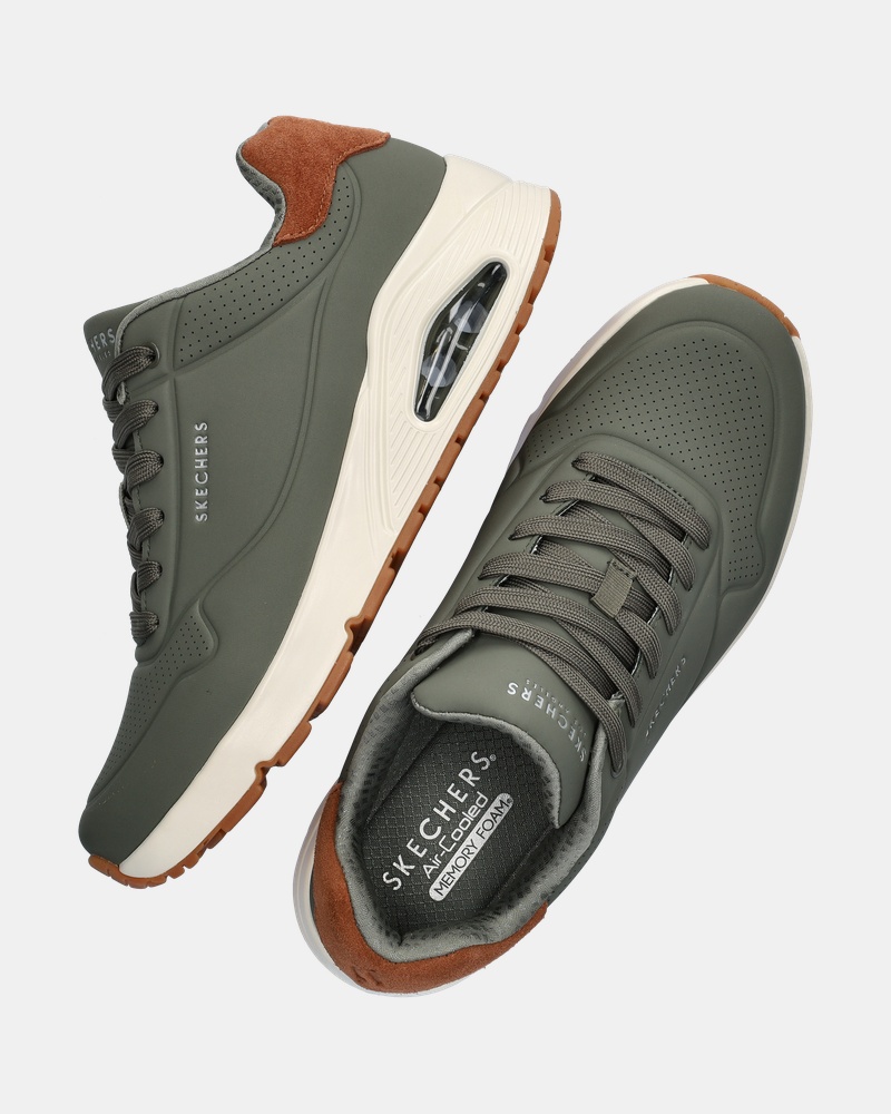 Skechers Uno Lage sneakers  - groen