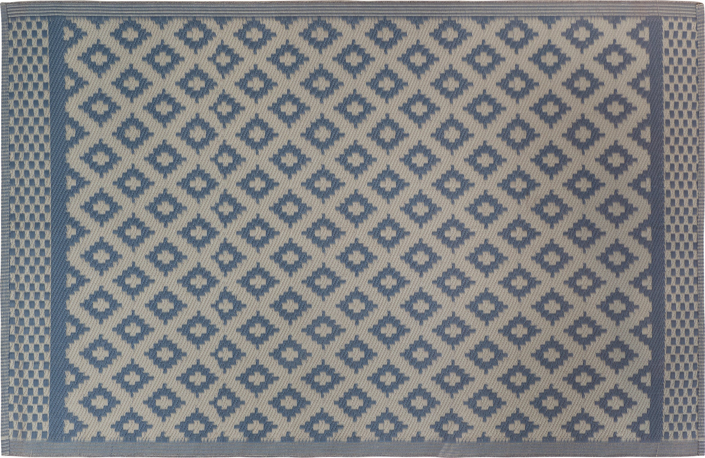 Intratuin buitenkleed blauw 180 x 120 cm