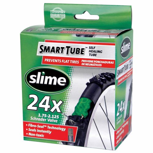 Slange med Slime lappevæske 24x1.75-2.125