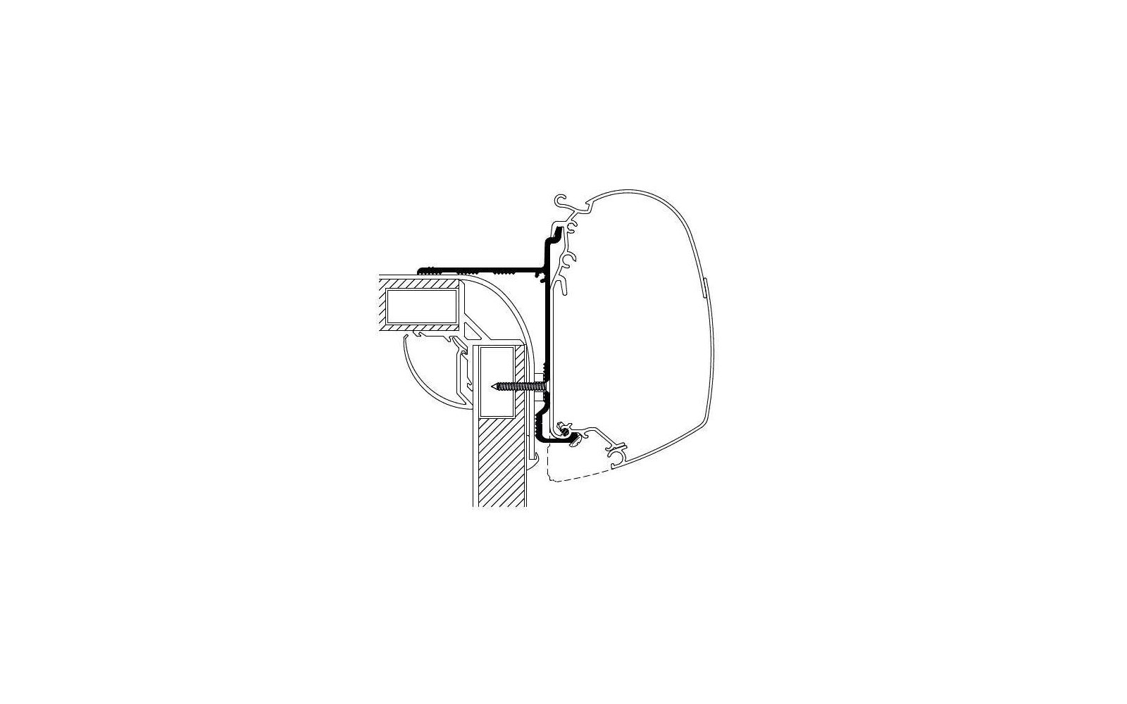 Thule Markisenadapter Pilote Explorateur Set