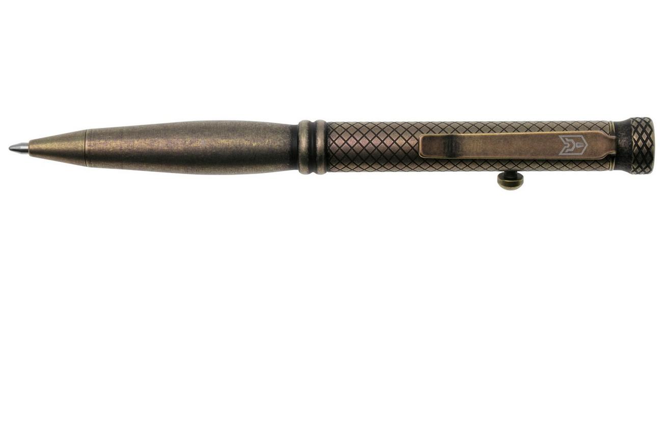 Bestechman Scribe BM16E Bronze Black Stonewash Titanium, tactische pen