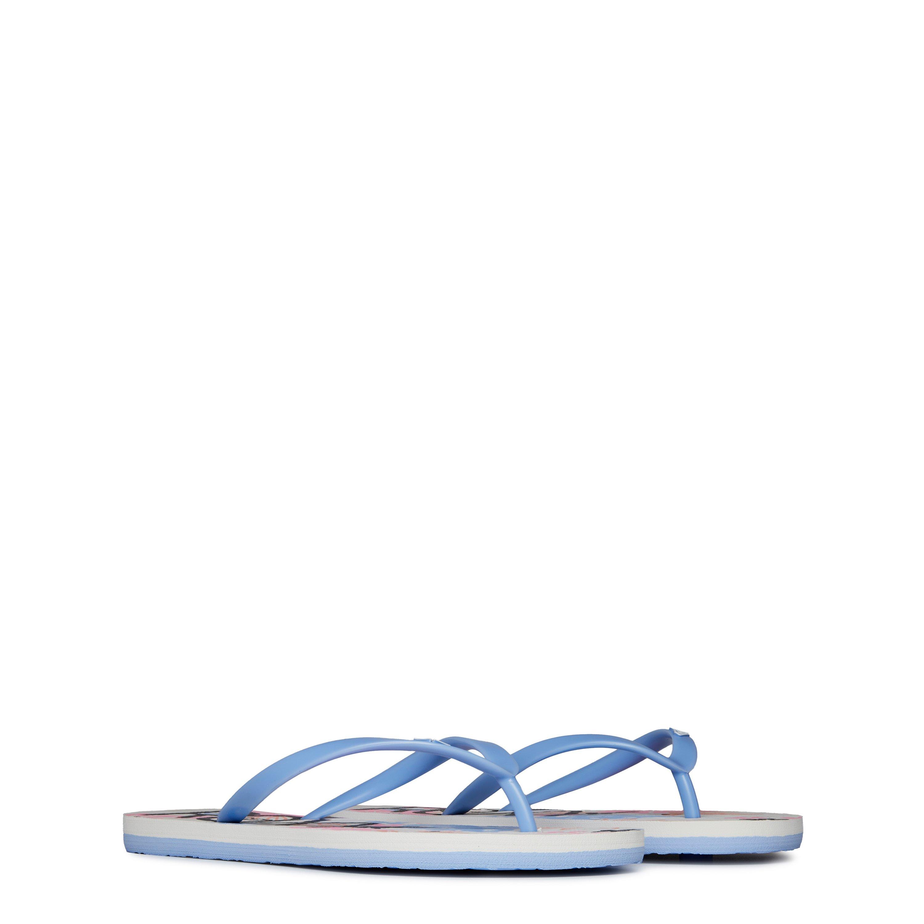 Roxy Tahiti Floral Flip Flops Womens
