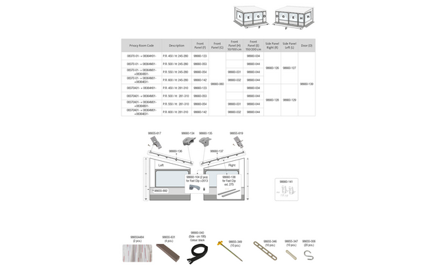 Fiamma Erdnägel Kit  für Fiamma F45 / F65 / ZIP / Privacy Room / Caravanstore 10 Stück Fiamma Artikelnummer 98655-349