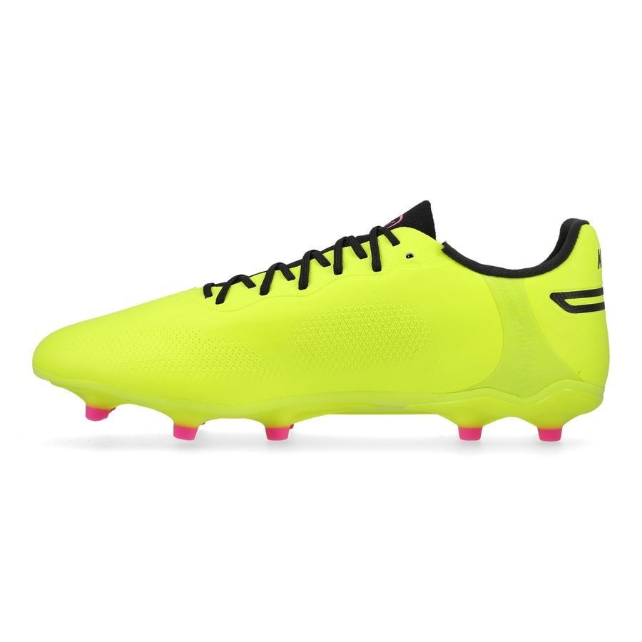 PUMA King Pro FG/AG Phenomenal - Electric Lime/Noir/Poison Pink Femme