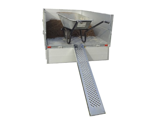 Stalen laadbrug 1500 x 220 x 70 mm