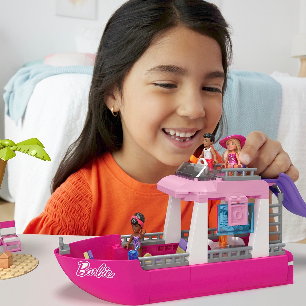 Mega Barbie Malibu Traumboot-Bauset