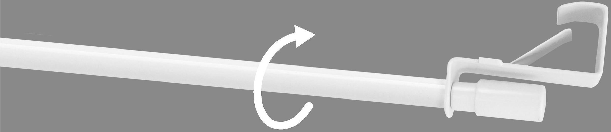 Good Life Klemmstange »Easy-fix« Ø 8 mm 1 läufig-läufig ausziehbar