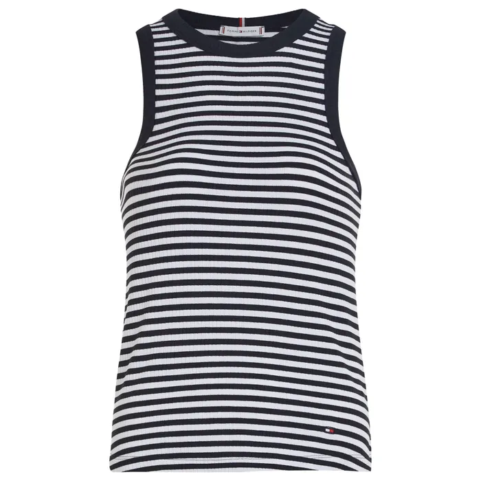 Tommy Hilfiger Slim Rib Tanktop Dames