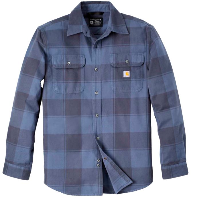 Flannel L/S Plaid Shirt Heavyweight Men herreskjorte