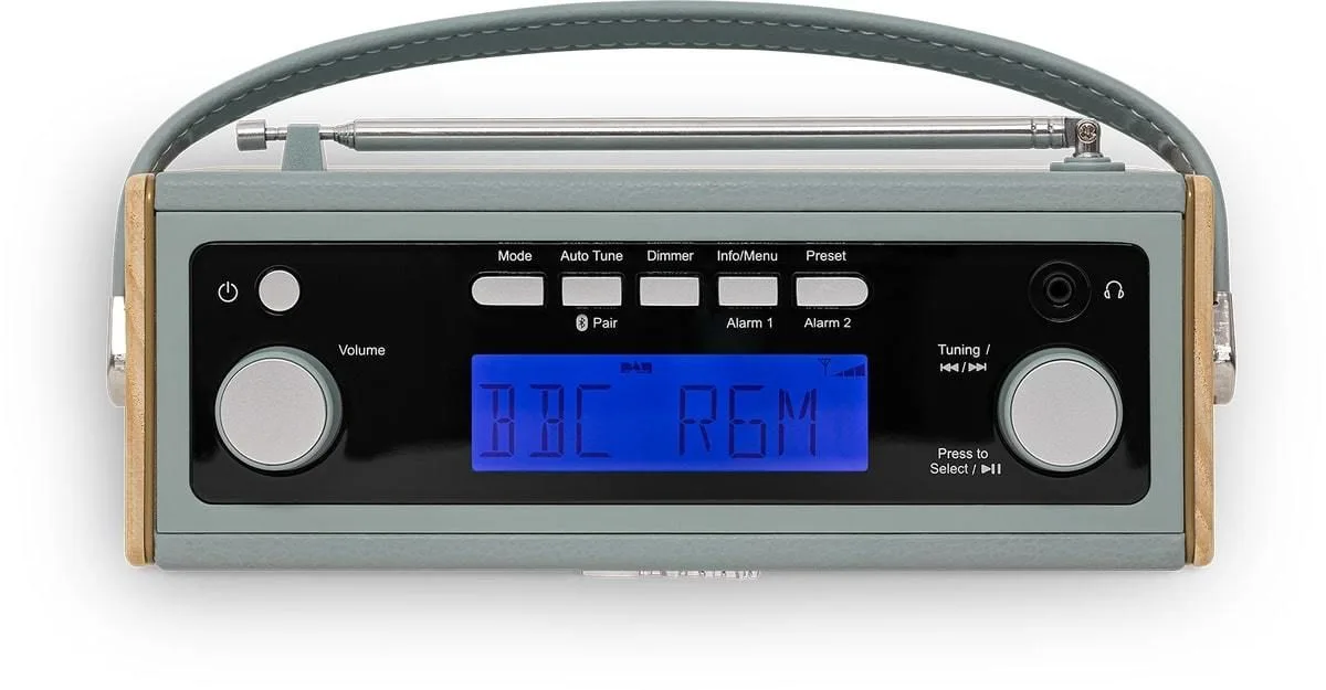 Roberts Rambler BT Stéréo Bleu pastel Enceintes Bluetooth portables