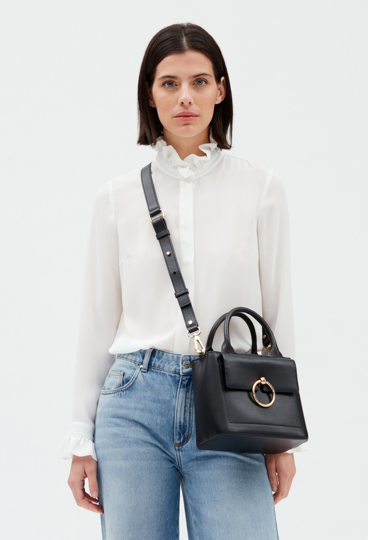 Sac Anouck cuir noir