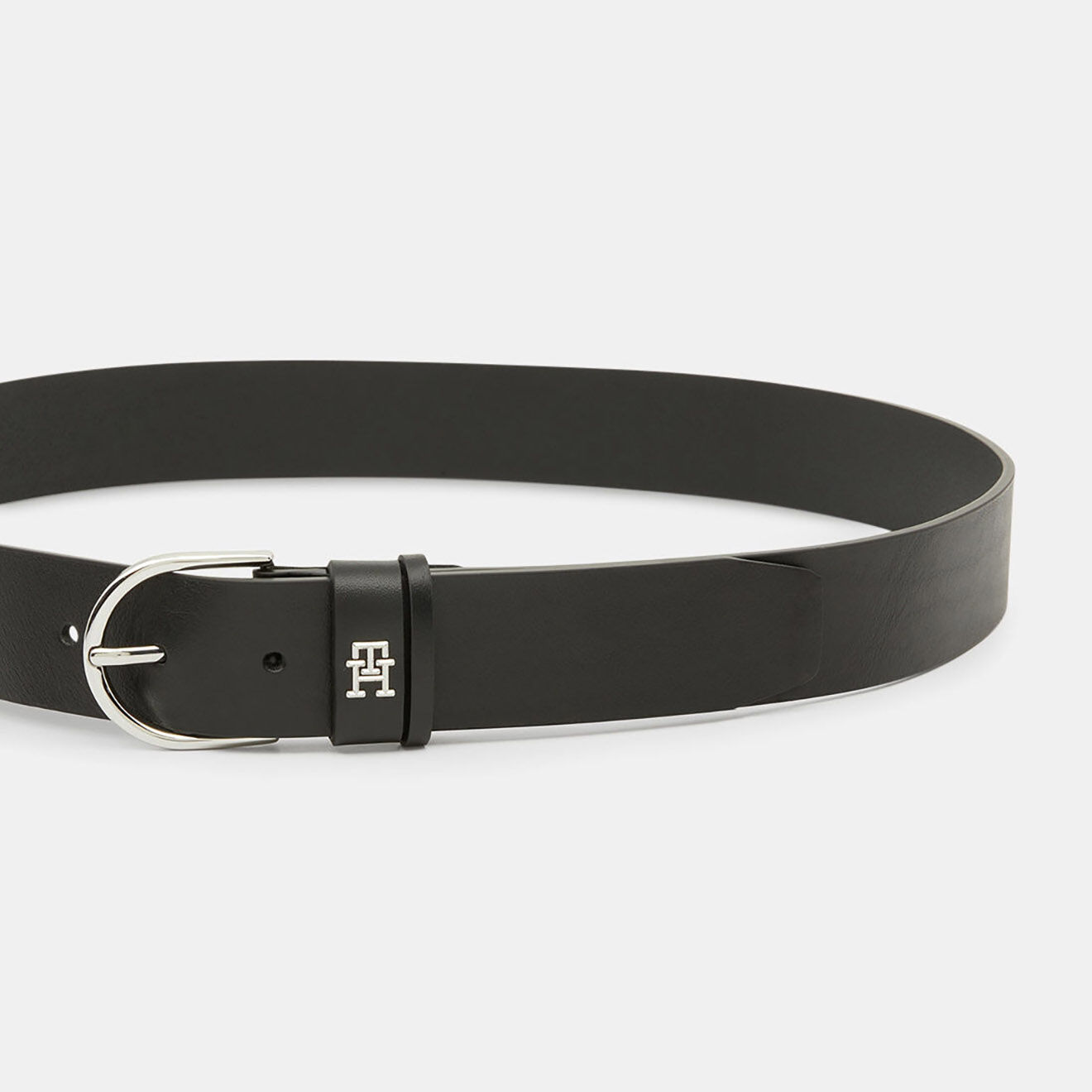 Tommy Hilfiger Ceinture en Cuir Timeless noire