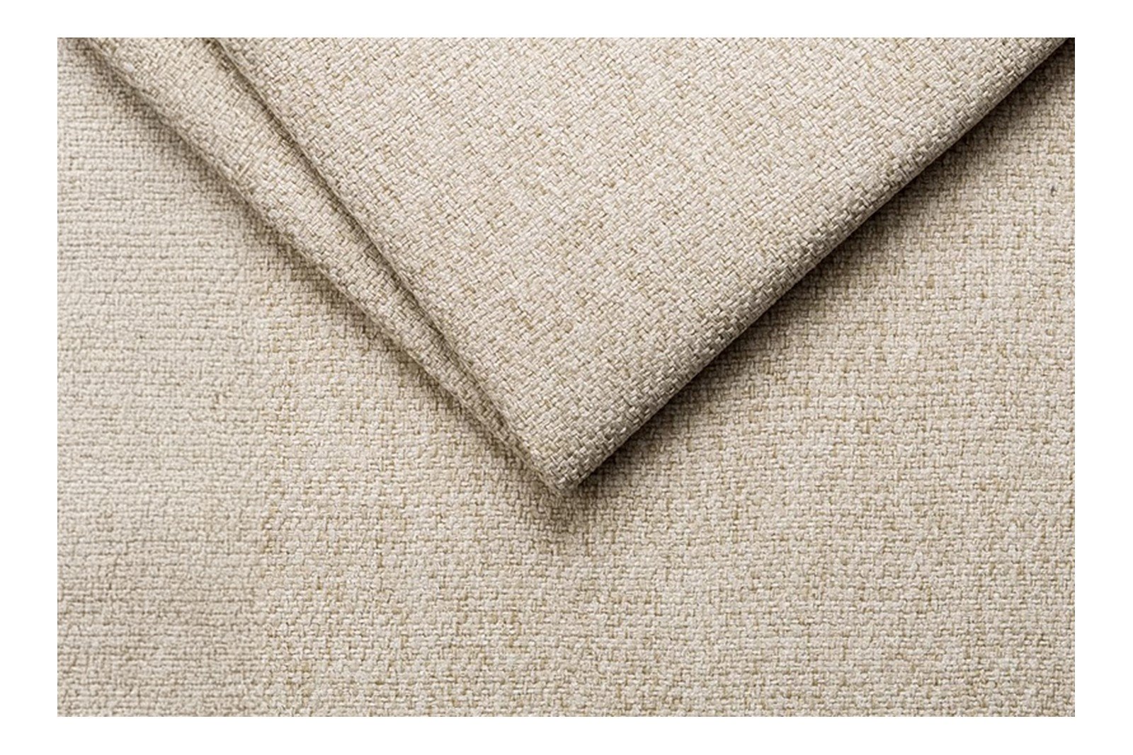 Ask hjørnesofa 32 hjørnesofa. Big hjørnemodul. Tekstil Nordic 2 Linen med sorte metallben
