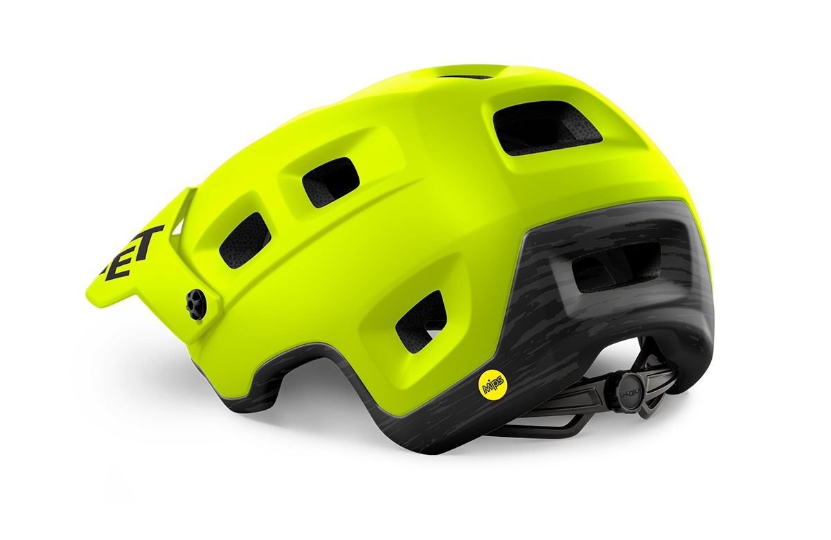 Met Terranova MIPS Trail MTB hjelm Matt Lime grøn