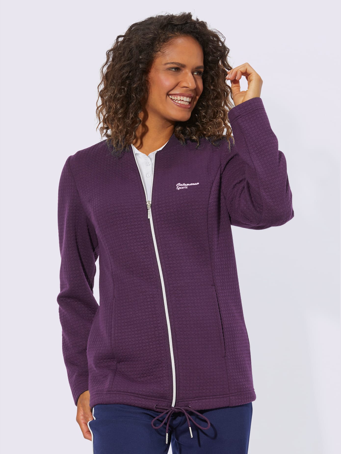 Veste de loisirs coutures affinantes