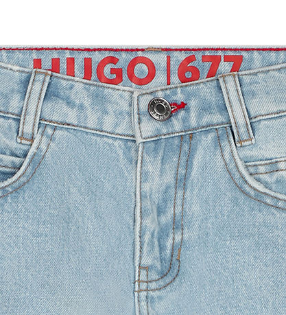 HUGO Jeans - 677 - Regular - Blåach Grows