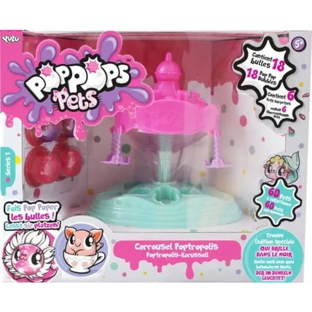 Bandai Poppops Pets Spielset Karussell