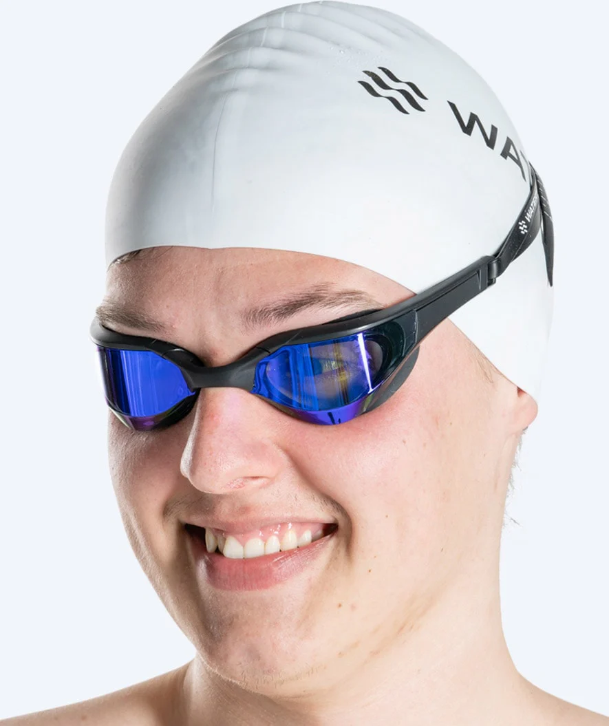 Watery svømmebriller - Instinct Elite Mirror - Sort/guld