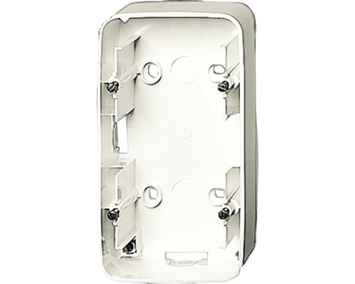 Busch-Jaeger 1702-212 opbouwbehuizing voor 2-voudige Duro 2000SI-sokkels, wit