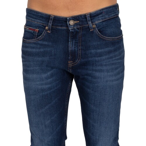 Tommy Jeans - Vaqueros Slim Scanton Azul