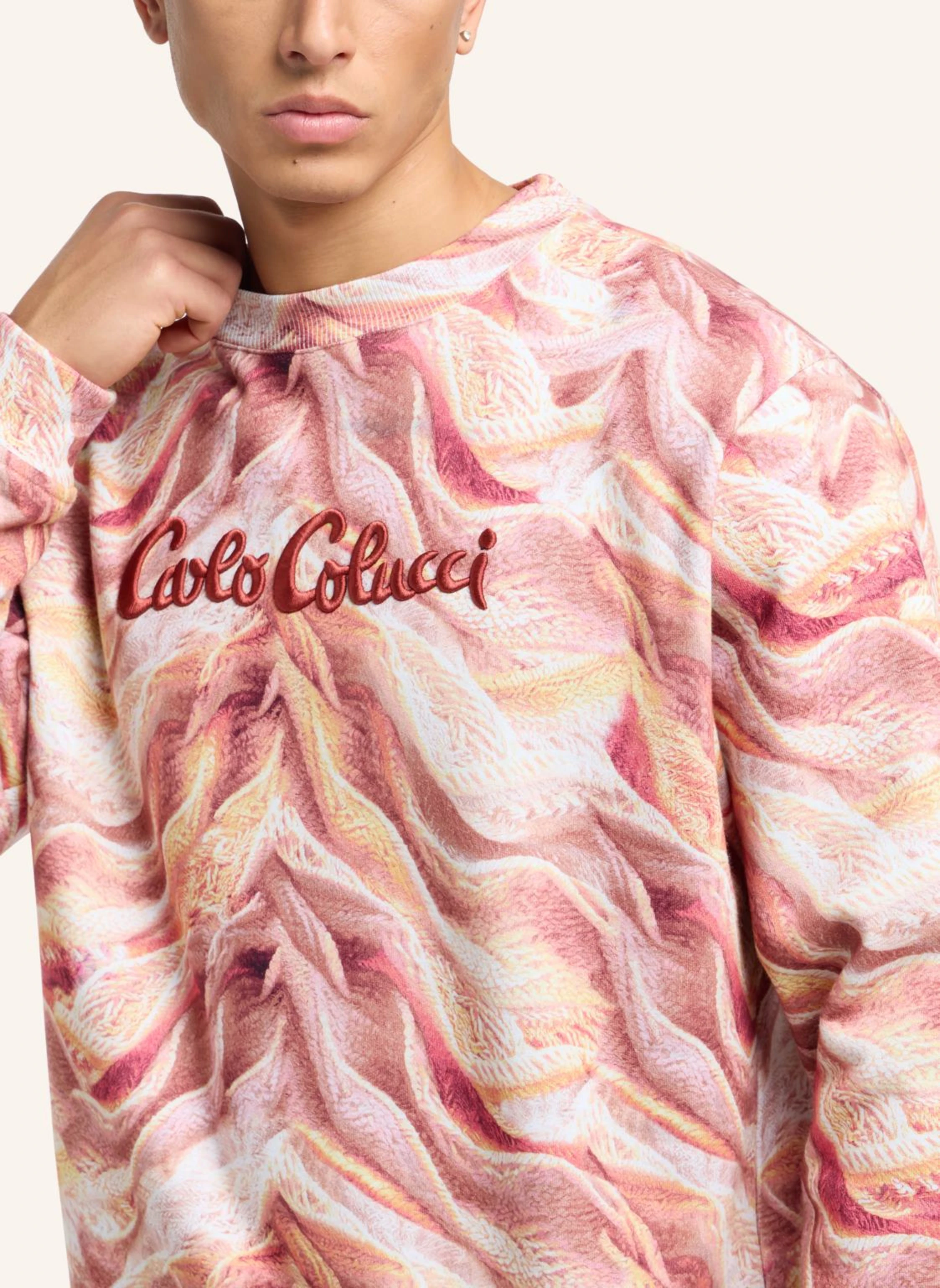 CARLO COLUCCI Sweatshirt - Artificial Knit DOTTI
