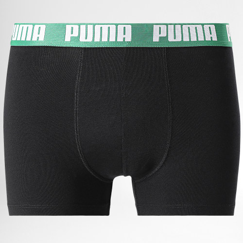 Lot De 2 Boxers Everyday Noir Vert