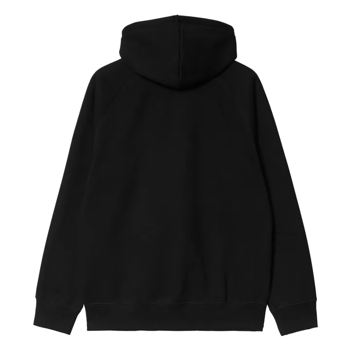 Carhartt WIP Hoodie Zippé Chase | Noir