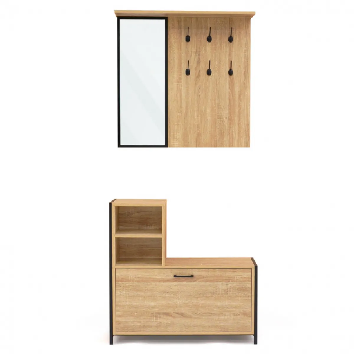 Idmarket MARKET Vestiaire Detroit Miroir