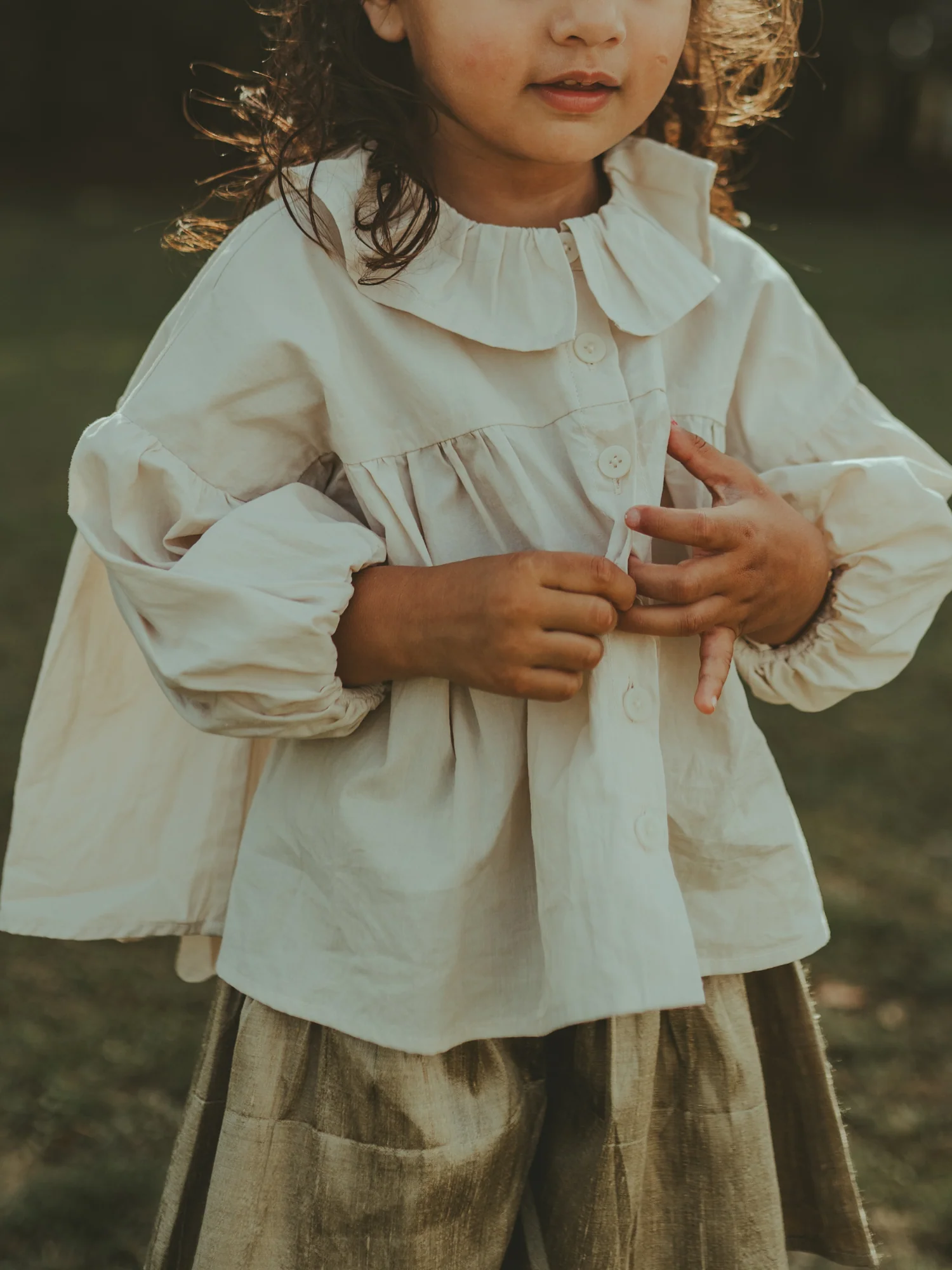 Rushi Blouse | Soft Sand