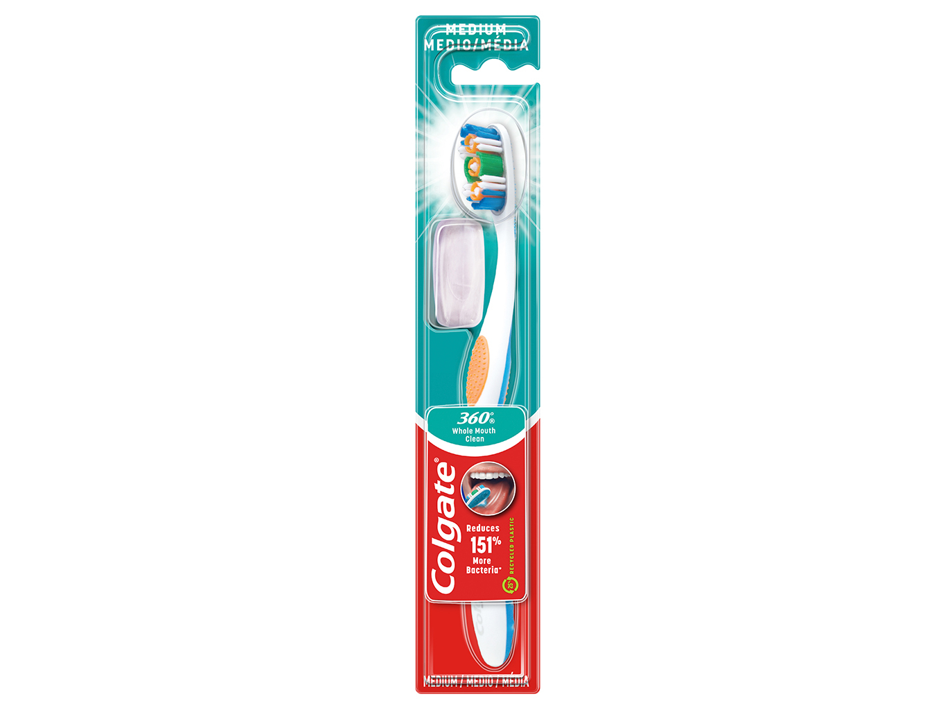 Escova de Dentes 360 Média Colgate 1un