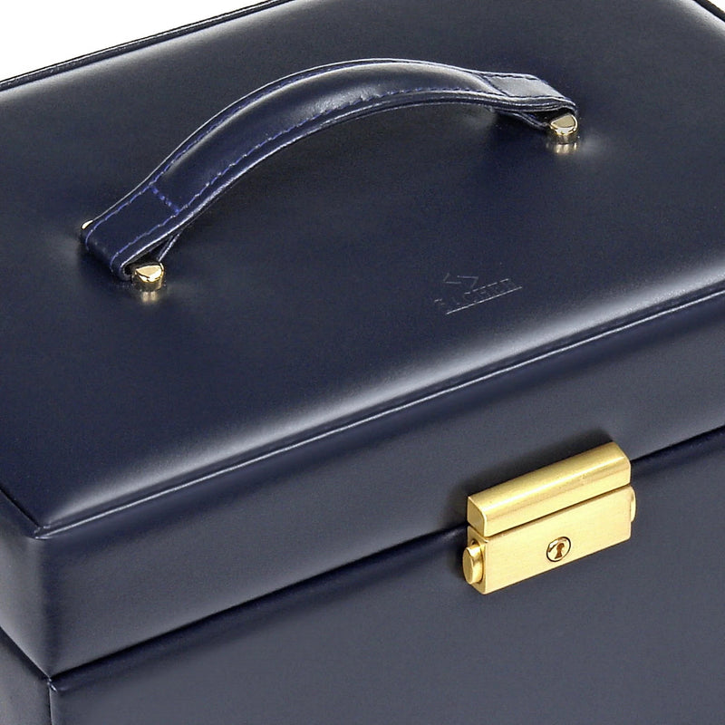 Sacher Sieradendoos Lena Acuro / Navy (leer)