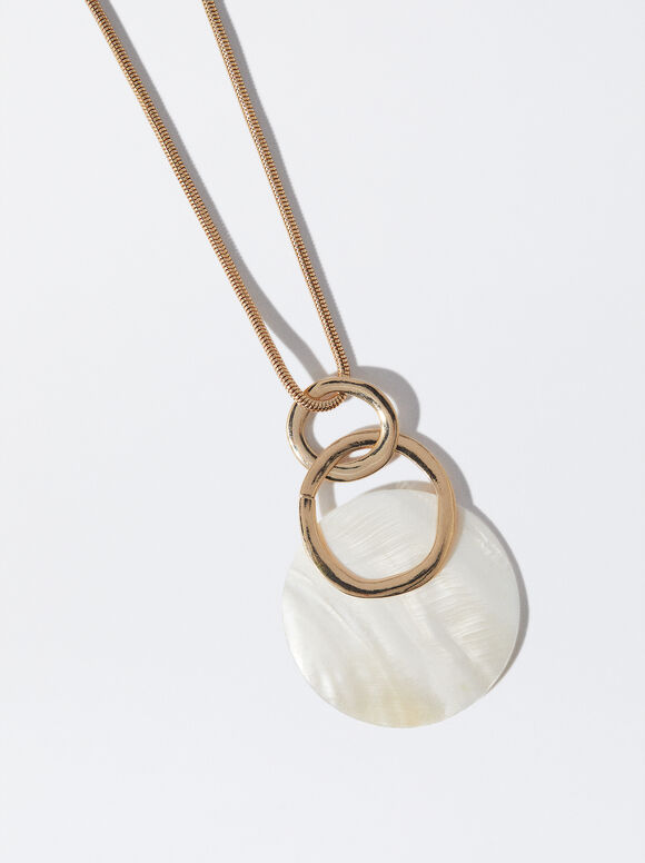 Colar com Conchas - Dourado