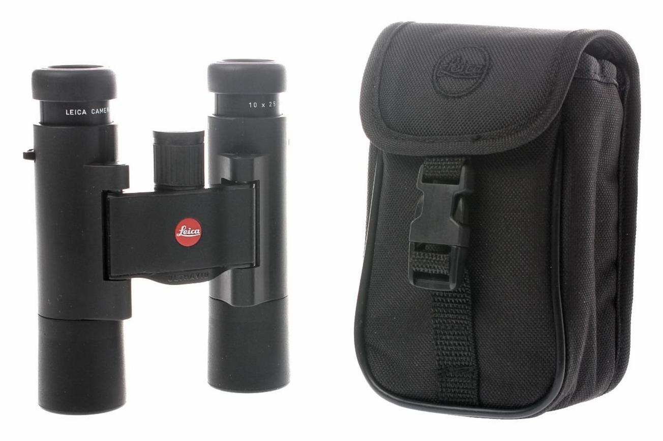 Leica ULTRAVID 10x25 BR verrekijker, zwart, rubberen bekleding