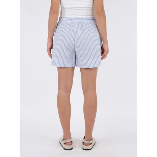 Neo Noir Shady Stripe Shorts, Light Blue, 40