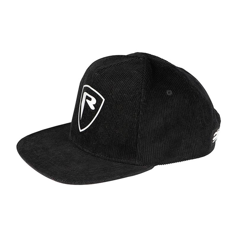 Casquette Homme Fox Rage Grey Cord Flat Peak Cap - Noir