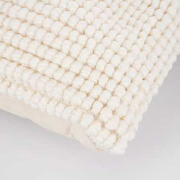 Kussen beige - l45xb45xh10cm
