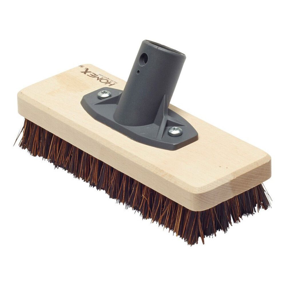 TERRASSESKRUBB ANZA 19CM MED SKAFT 158CM