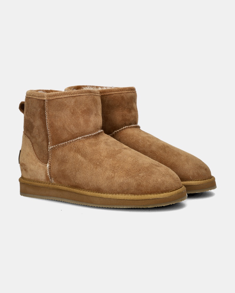 Shepherd Laura Gevoerde boots  - cognac