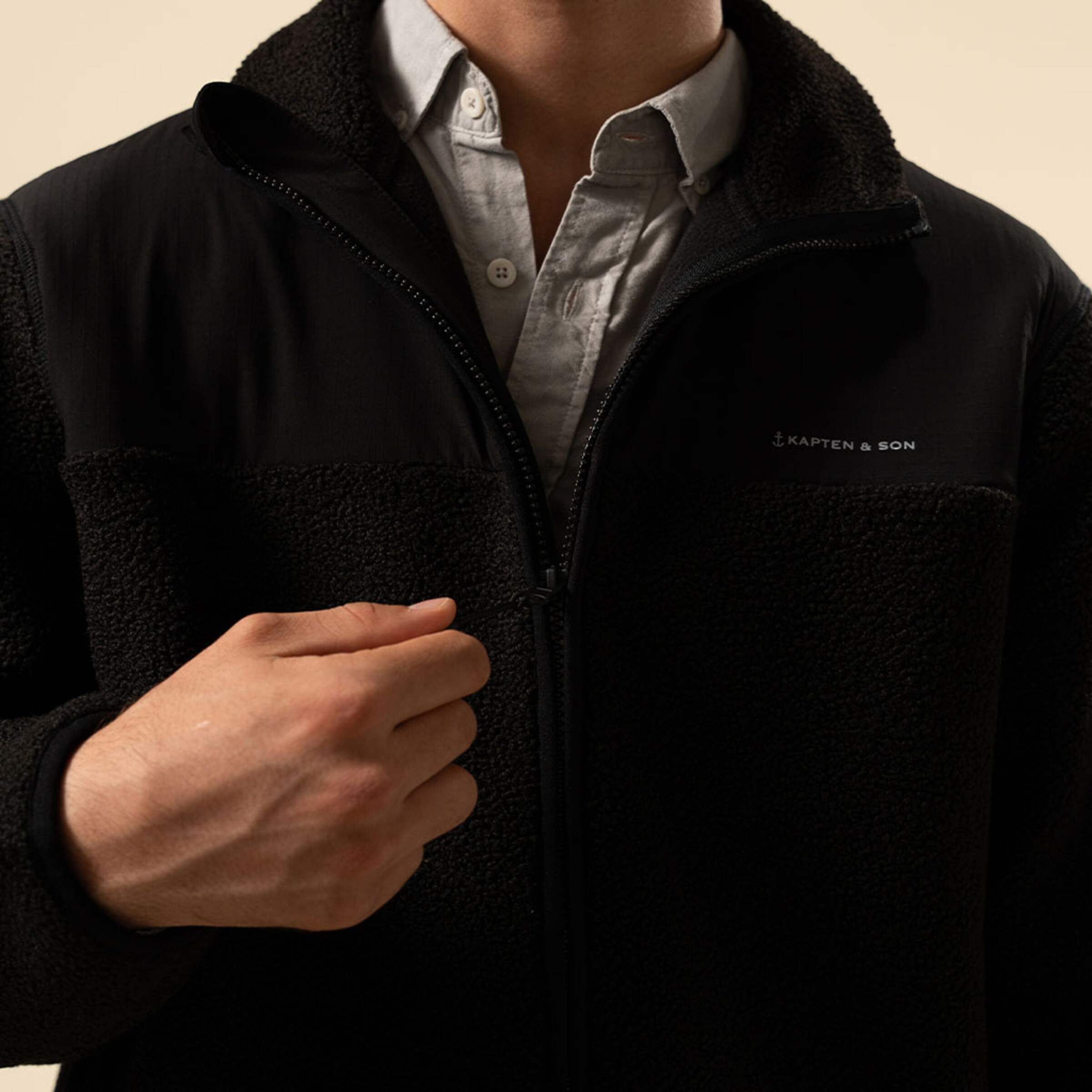 Everyday Fleece Jacket Midnight Black