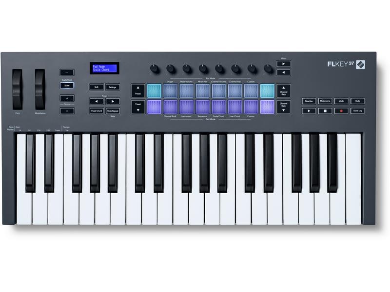 Novation Keyboard Controller FLkey 37 Das ultimative MIDI-Controller-Keyboard für FL Studio