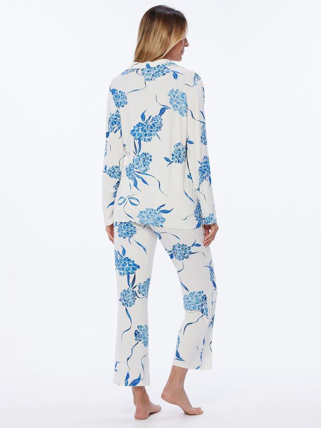 Pyjama mit floralem Druck