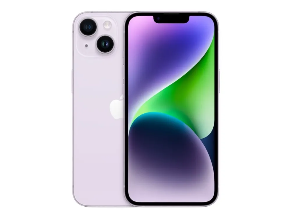 Apple iPhone 14 - 5G smartphone - dual-SIM / Intern hukommelse 128 GB - OLED-skærm - 6.1