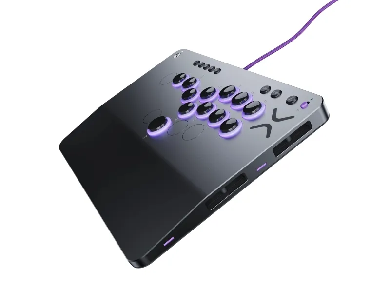PDP Victrix Pro KO Leverless Fight Stick, Kamppind, PC, Xbox Series S, Xbox Series X, Knappen Makro, Ledningsført, USB, USB Type-C