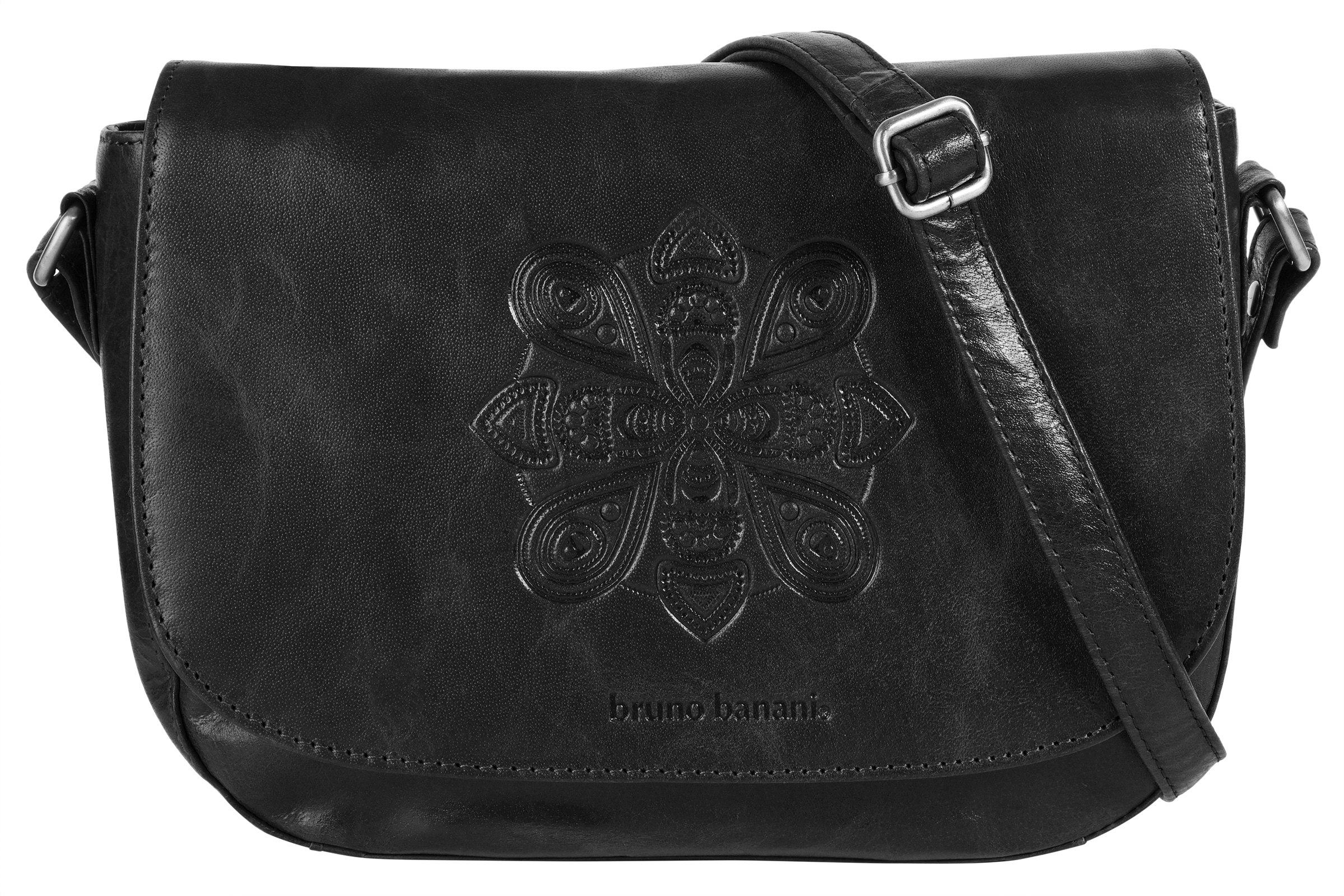 Bruno Banani Umhängetasche »Mandala« echt Leder